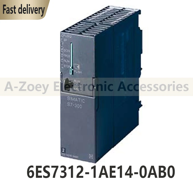 Novo módulo original da unidade de processamento 6ES7312-1AE14-0AB0 S7-300 CPU312