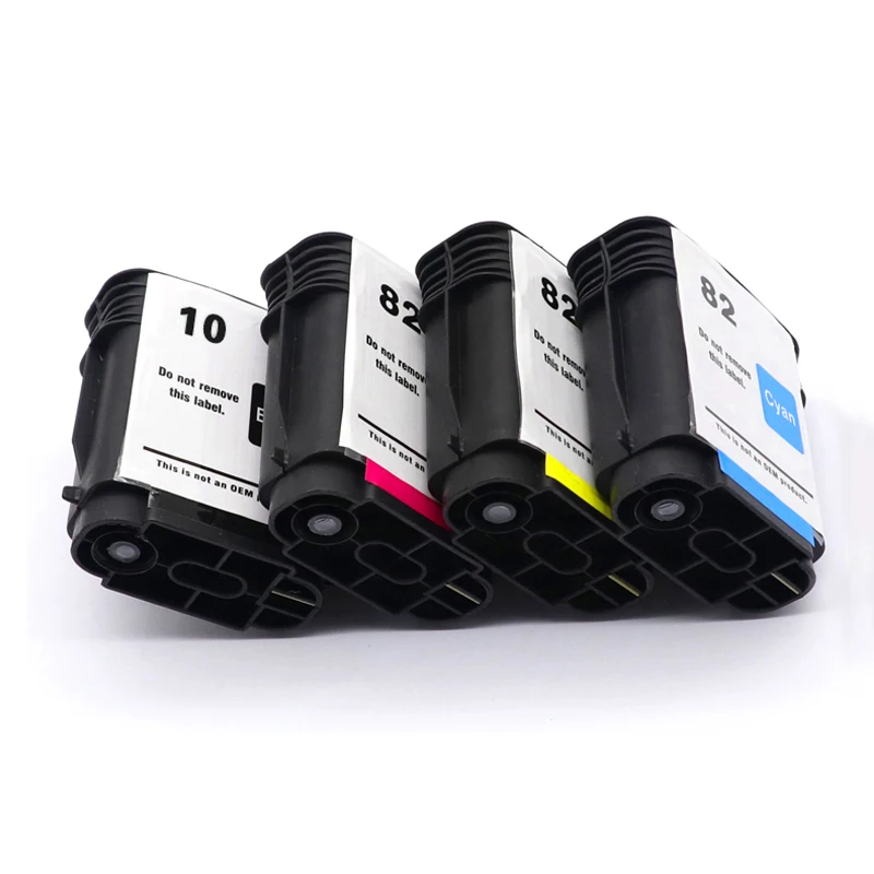 1/2/3/4Set Compatible For HP 10 82 ink cartridge For HP designjet 500 500ps 800 800ps Plotters For HP10 HP82 HP500 HP800 Printer