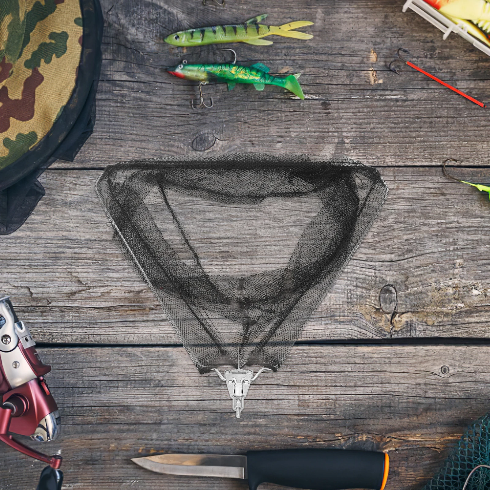 

Fishing Catching Net Large Sturdy Design Portable Lightweight Tool for Fishing Kayak Boat Lake Fish Net Fish Catching Supplies