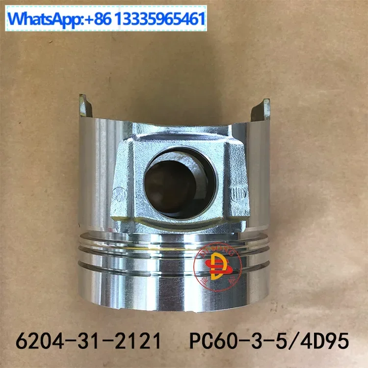 

6204-31-2121 for pc60-3-5 excavator 4d95 engine piston