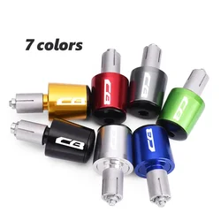 2Pcs Moto CNC Handlebar Grips Handle Bar Cap End Plugs Protective Sleeve For Honda CB190R CB125R CB500X CB500F CB500 CB650R
