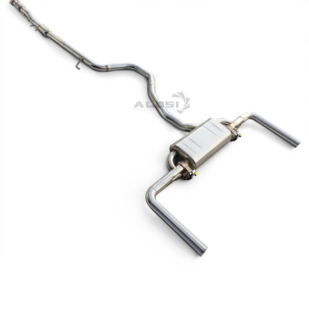 

For Mercedes Benz A250precursor 2.0T 2022-2024 high performance cat back exhaust with valve stainless steel exhaust pipe