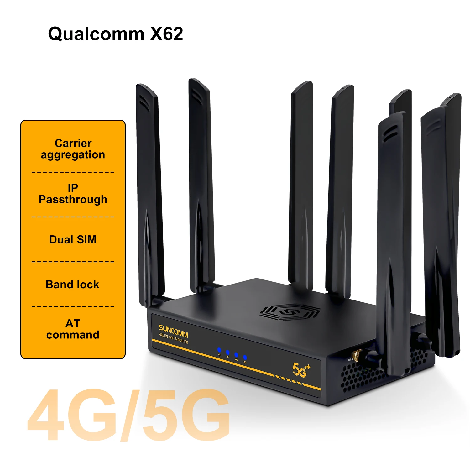 MSSUNCOMM O8 المنزل الذكي 5G بطاقة Sim راوتر AX3000 5G NR WiFi6 MESH شبكة جيجابت ميناء VPN 5G راوتر لاسلكي