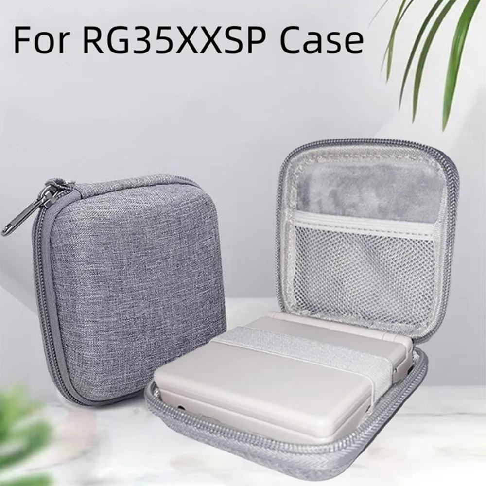 with Lanyard Game Console Bag Protective Shockproof Storage Case Hard Shell Game Carrying Case for for RG35XXSP for RG35XXSP