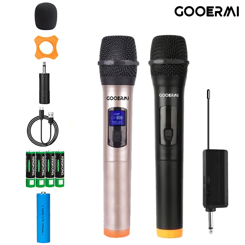 Hot Sale Karaoke Wireless Microphone Dynamic Handheld Professional Mic For Singing Party Speech Church Club Show Meeting Room