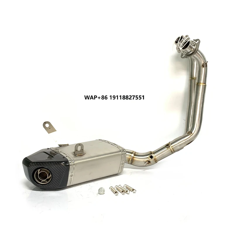 

Teentop Motorcycle Stainless Full Exhaust System Underbike Exhaust for MT07 FZ07 XTRIBUTE XSR700 Exhaust Pipe