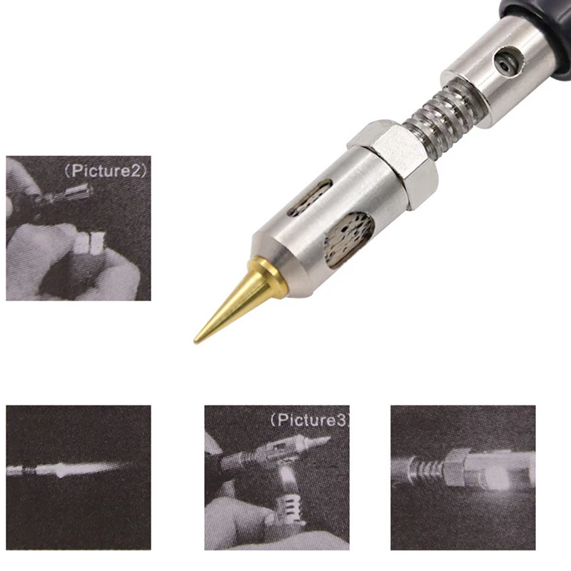 1300 Celsius Butane 3 In 1 Portable Soldering Iron Kit Welding Pen Burner Blow Torch Gas Soldering Iron Cordless Butane Tip Tool