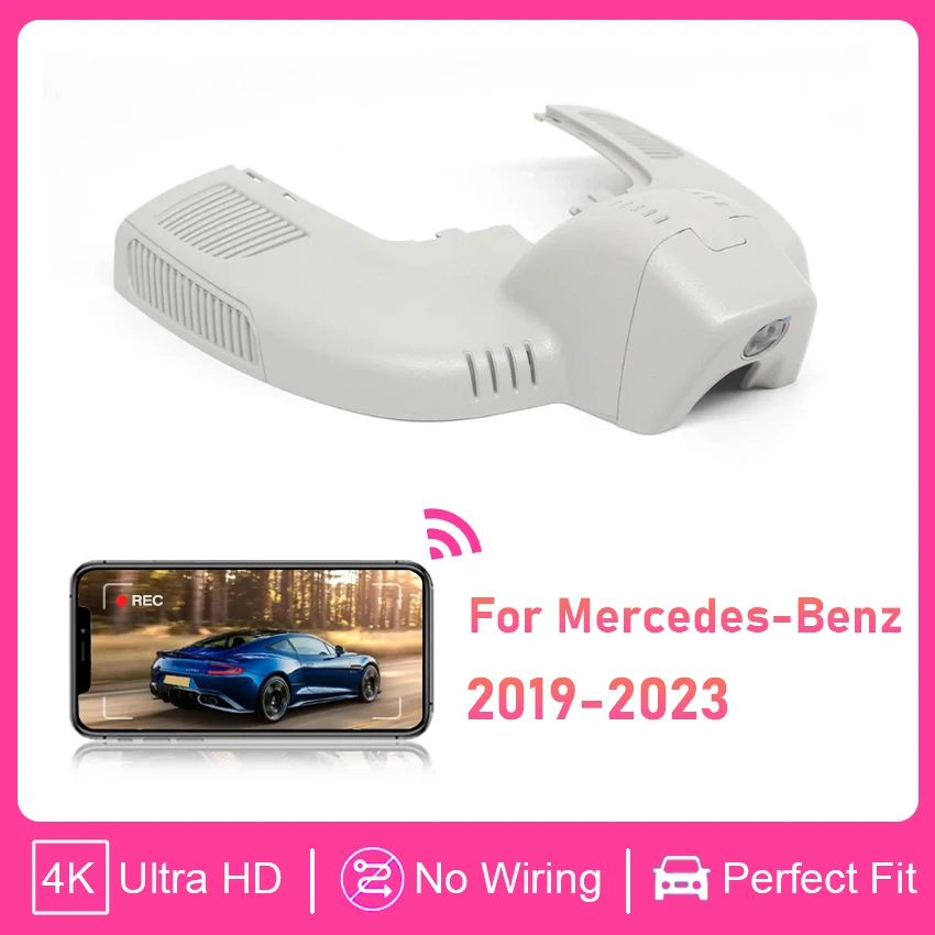 

Dash Cam 4K 2160P Car Video Recorder DVR Night Vision Dashcam for Mercedes Benz GLE GLS X167 W167 V167 2019 2020 2021 2022 2023