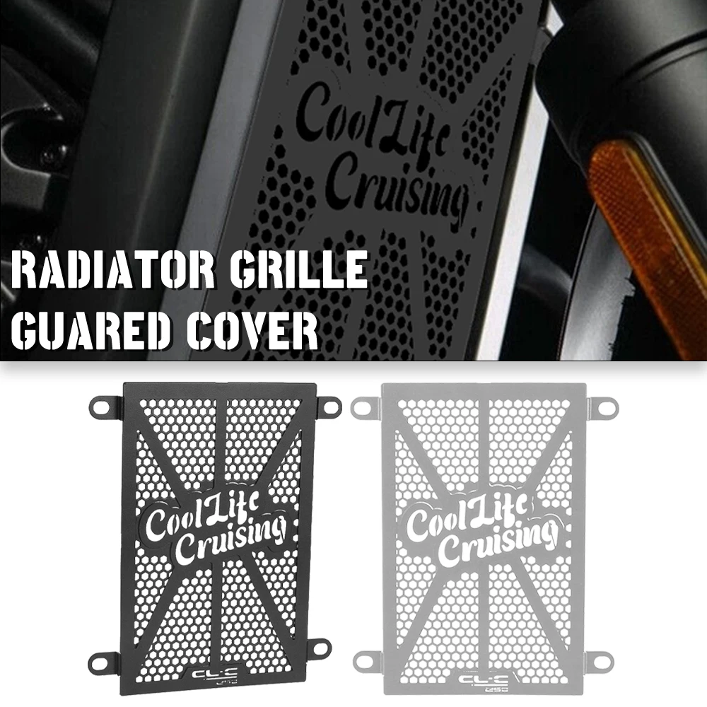 

Motorcycle For CFMOTO CF MOTO 250 CLC Cl-C 250CLC 2024-2025-2026 Accessories Aluminium Radiator Grille Guard Cover Protection
