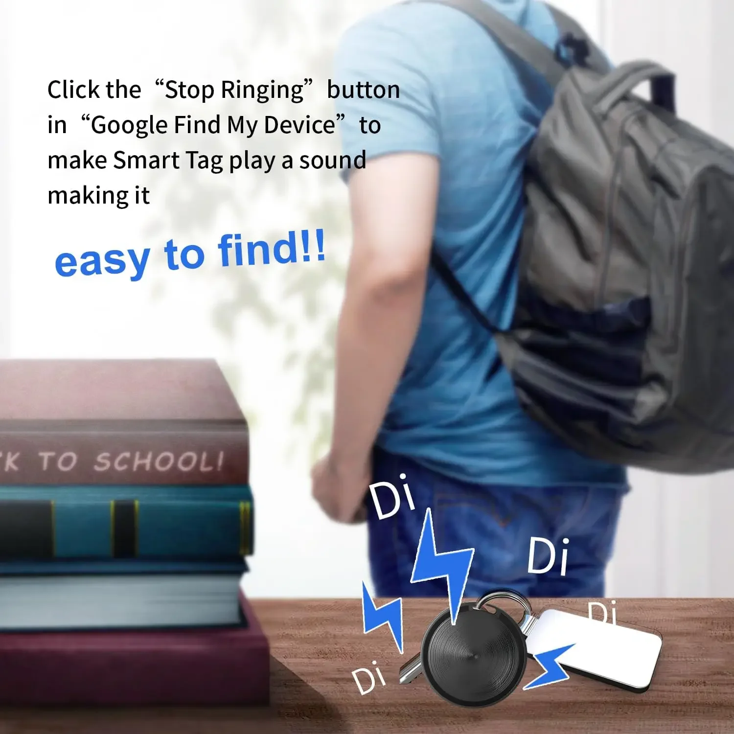 CD Google Trova Hub Tracker Mini Smart Tag Bluetooth per Apple Trova su Android IOS Tracker di posizione compatibile per animali domestici