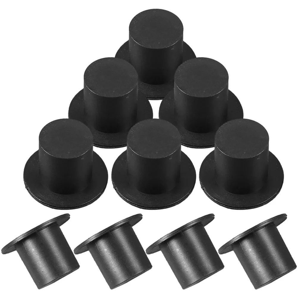 100Pcs Compact Topper Hats Miniature Formal Caps for Creative Crafts Decorative Accessories Tiny Hat DIY Project Supply