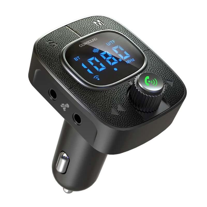 FM Transmitter Handsfree Bluetooth-compatible Car Radio Modulators MP3 Player