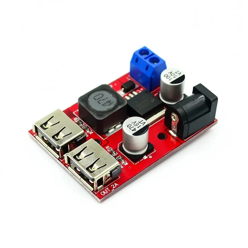 Modulo step-down 9V/12V/24V/36VTurn5VDC-DCCar Regolatore di tensione energetico3AV