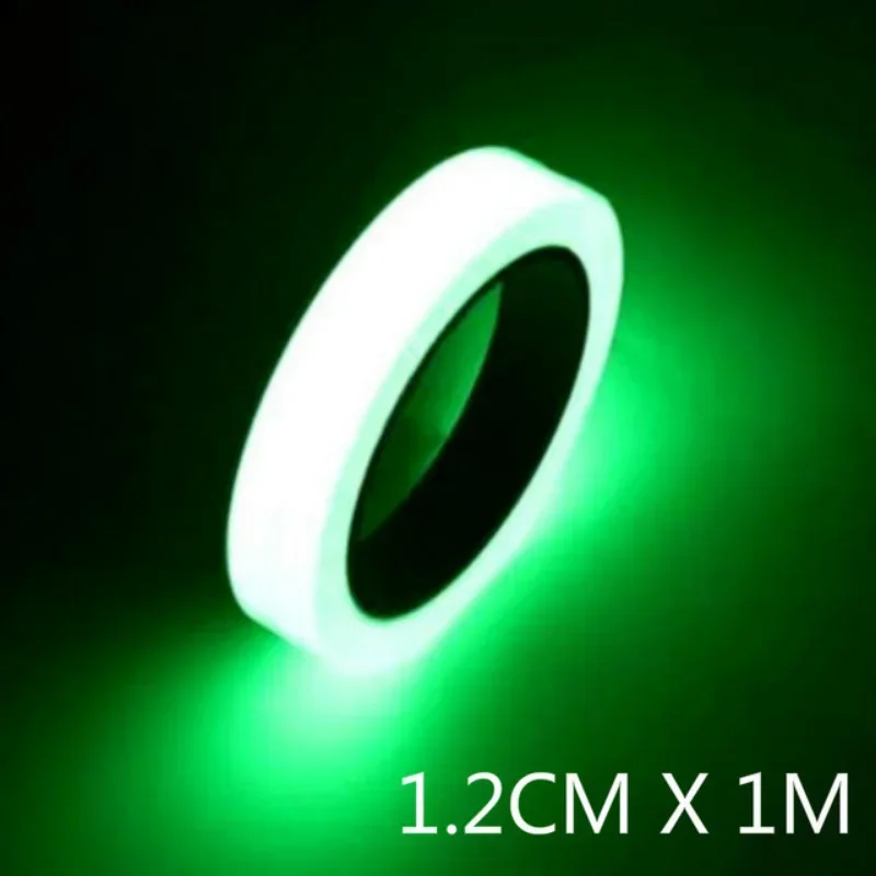 Waterproof Luminous Tapes Fluorescent Night Self-Adhesive Safety Warning Sticker Home Garden Decor Warning Tape