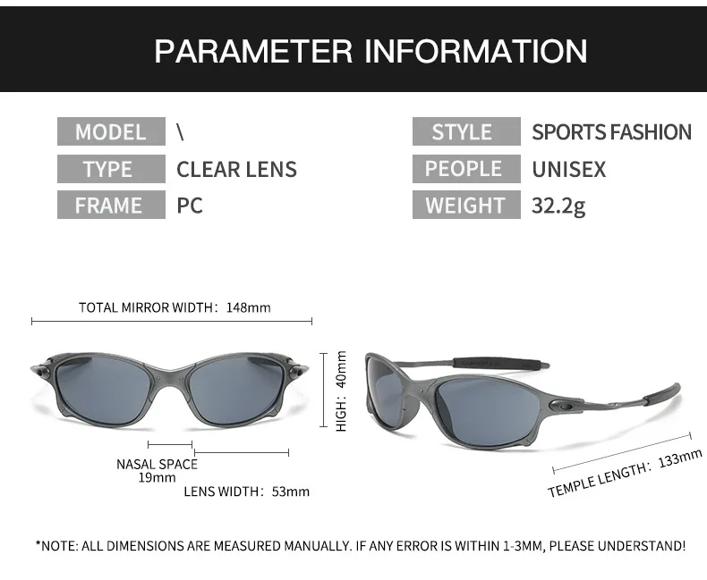 Gafas de sol polarizadas para hombre y mujer, lentes de sol polarizadas para ciclismo, pesca, conducción, deportes al aire libre, UV400