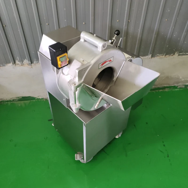 Коммерческая машина для нарезки овощей, лук, фруктовый кубик, электрическая машина для нарезки томатных яблок