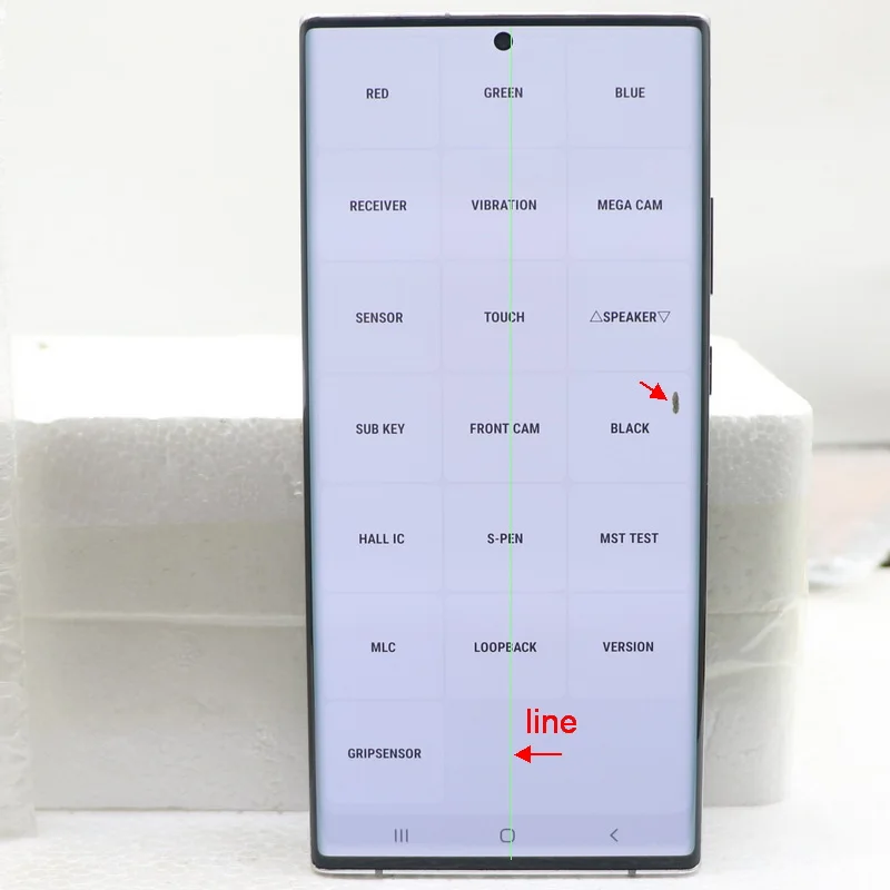 ORI AMOLED LCD For Samsung Galaxy NOTE20 ultra SM-N985B/DS N985F Touch Screen Digitizer Assembly Display - view 2
