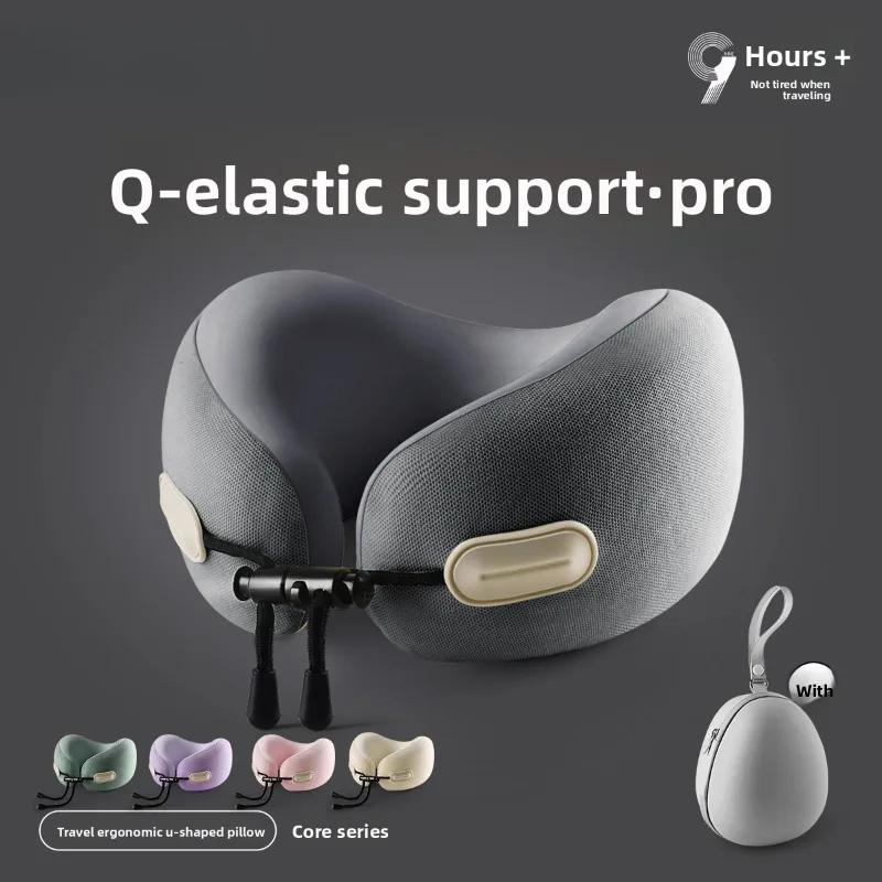 

Memory cotton u-shaped pillow travel neck aircraft side sleeping artifact u-shaped car neck