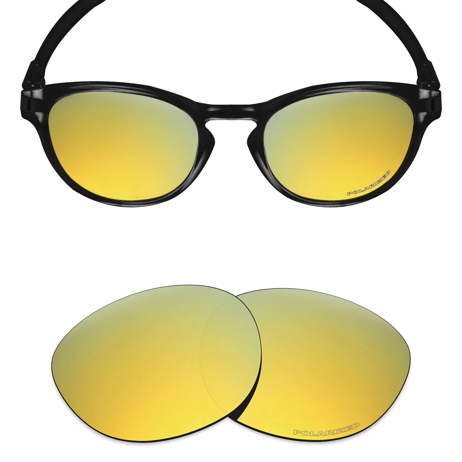 ezoptix123 Etched Anti-salt Polarized / Non-Polarized Lenses Replacement for Oakley Latch / Latch Asian Fit Sunglasses