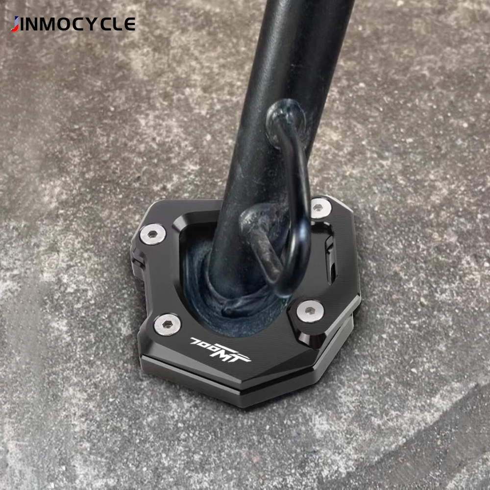 

Side Stand Extension Pad FOR CFMOTO CF MOTO 700MT 700 MT 700 MT700 ADV ADVENTURE Explore Tour 2025 2026 Kickstand Enlarger Plate