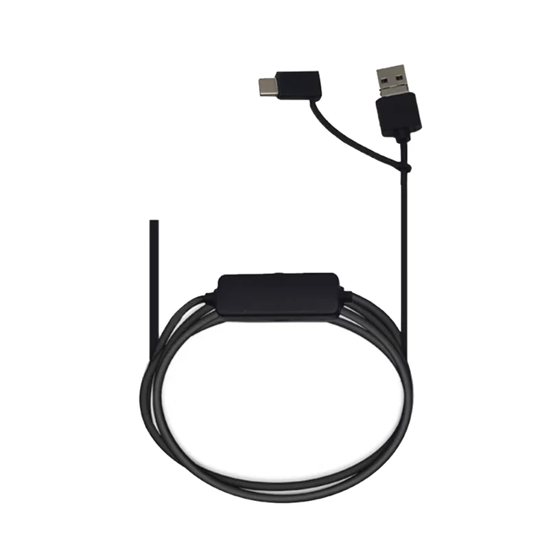 Cable endoscópico 3 en 1, USB 2,0, Android tipo c, longitud de 3m