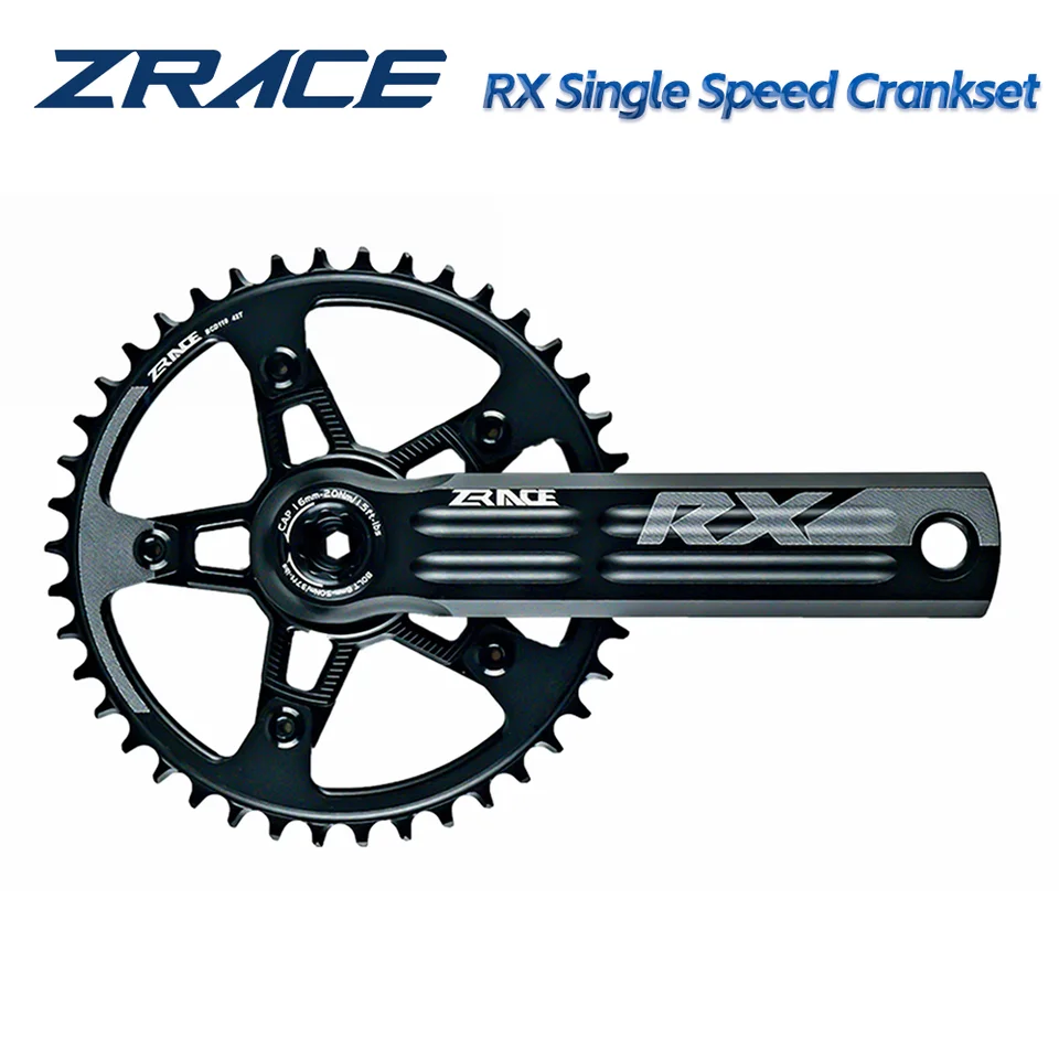 ZRACE RX シングルスピード クランク チェーンセット クランクセット