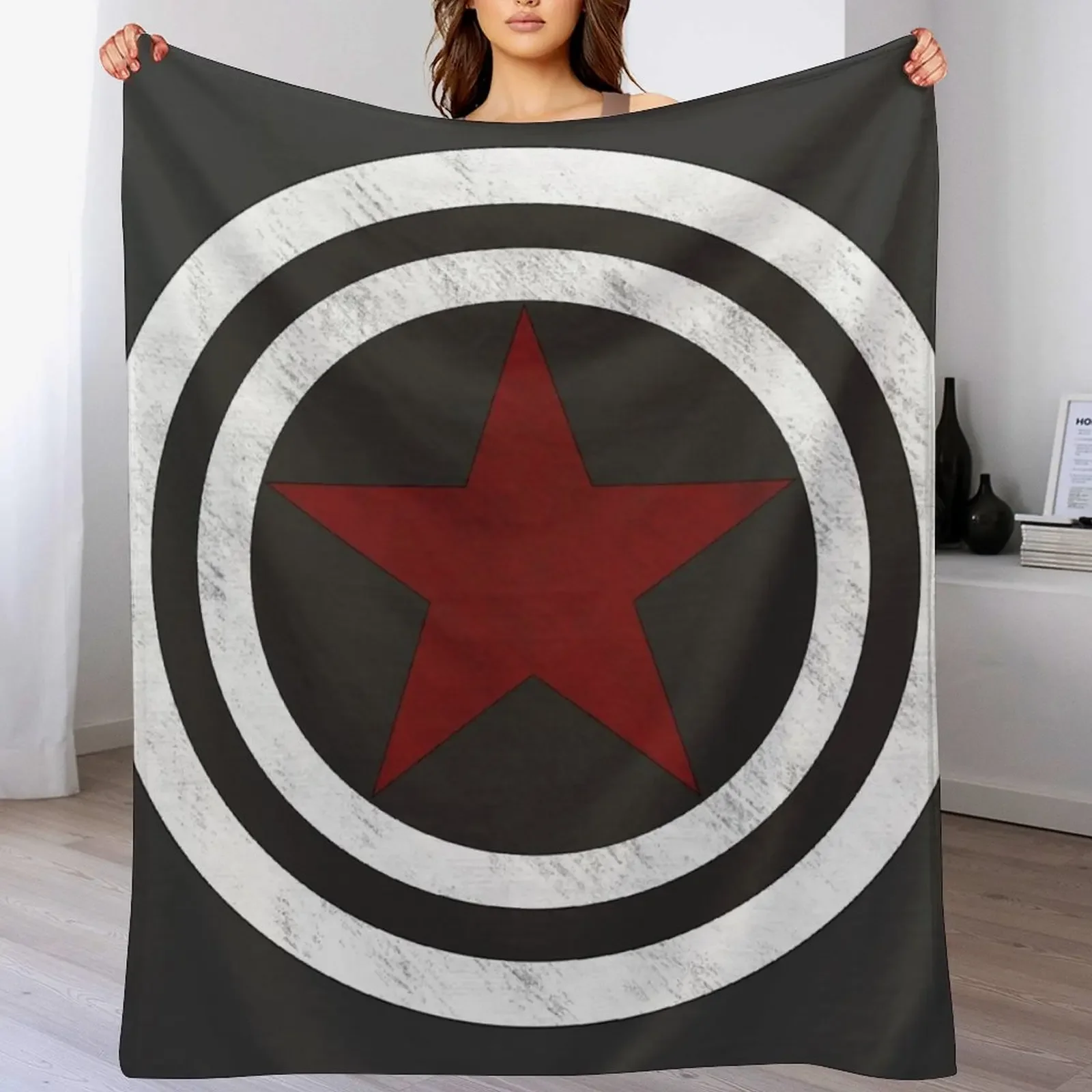 Winter Shield Throw Blanket Decorative Soft Throw Blanket for Couch Sofa