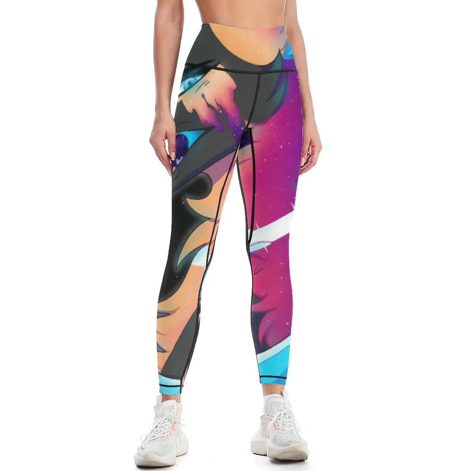 

Ethereal Iridescence Leggings sportswear gym Tight fitting woman Womens Leggings