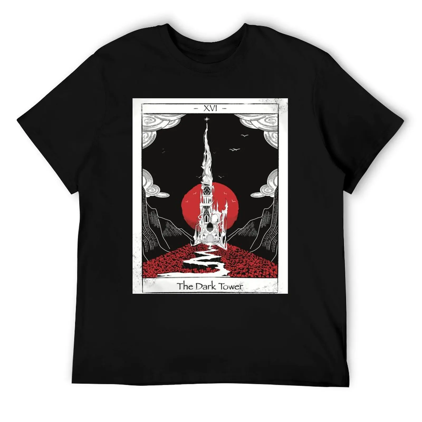 

The Dark Tower T-Shirt man t shirts for men casual t shirts for man pack white anime t shirts oversize T-Shirt