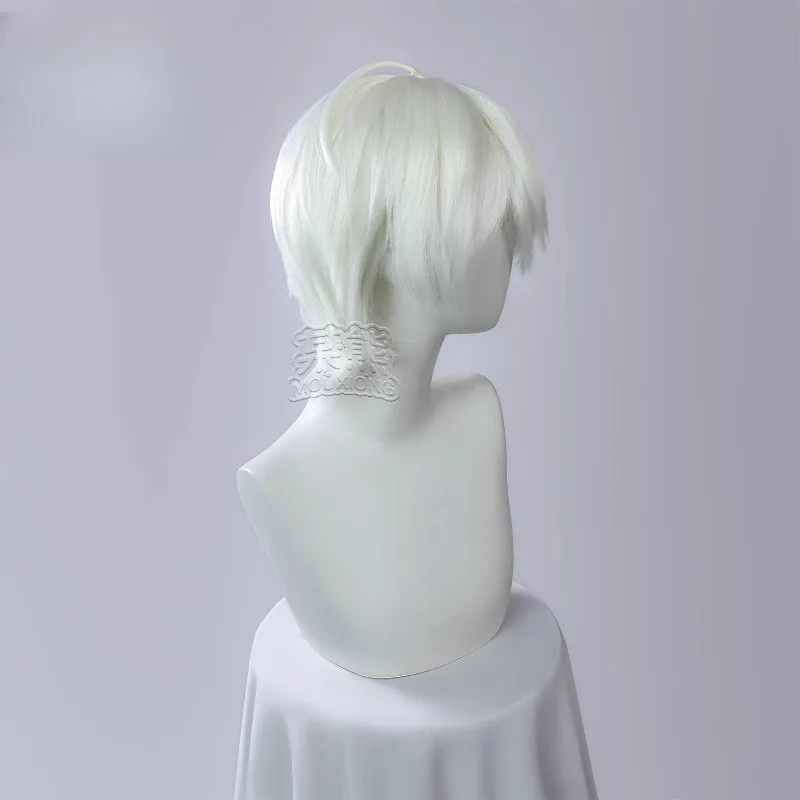 Jogo genshin impacto bennett nova peruca de pele curta 30cm loira marrom peruca anime cosplay resistente ao calor perucas sintéticas