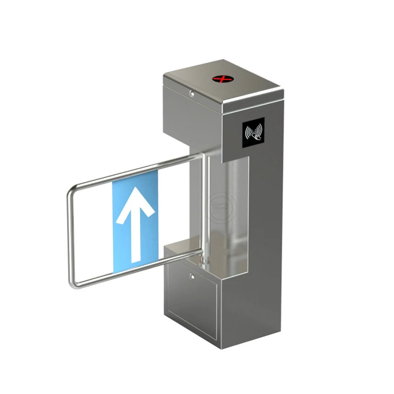 RFID Automatic Bidirectional Security Swing Gate Barrier Turnstile