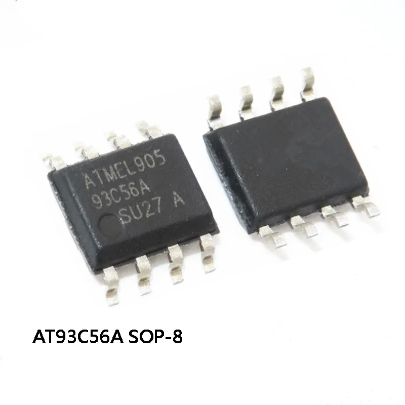 10-100Pcs New AT93C56A 93C56A AT93C56 AT93C56-10SU-2. 7 SMT SOP8 IC Chip In Stock Wholese