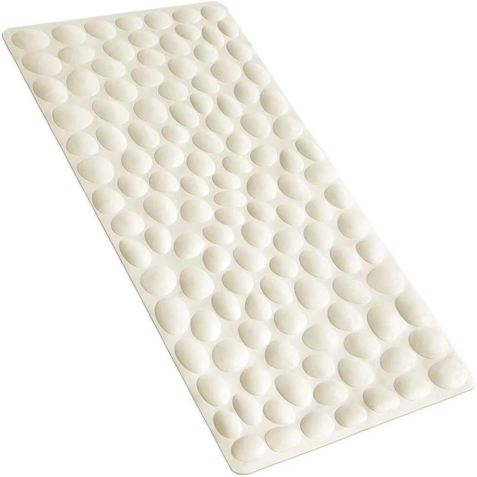 Bathroom Floor Mat Super Anti-slip Bathtub Mat Bath Mat Home Decoration Stone Pattern Plastic Toilet Mat Non-slip Mat