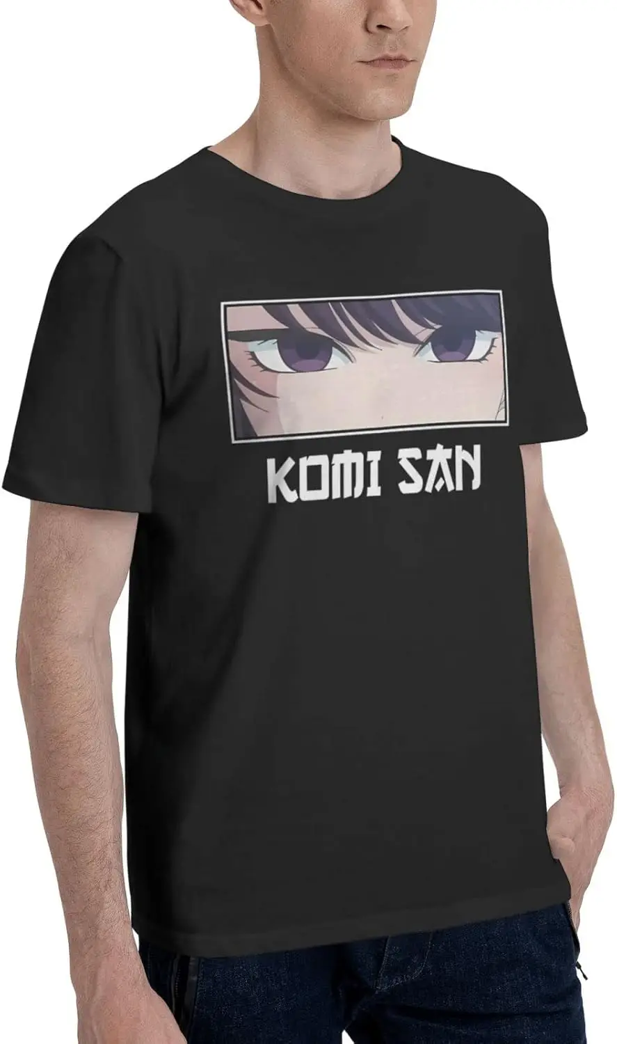 Anime Komi Can't Communicate T Shirt Mens Summer Cotton Tee Comfort O-Neck Short Sleeve Tee