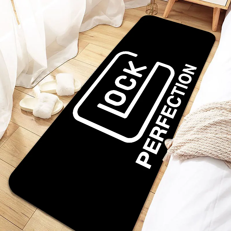 

Door Mat Entrance Non-slip Machinery Company GLOCKS Washable Kitchen Carpet Living Room Hallway Rugs Bathroom Bath Door Mats