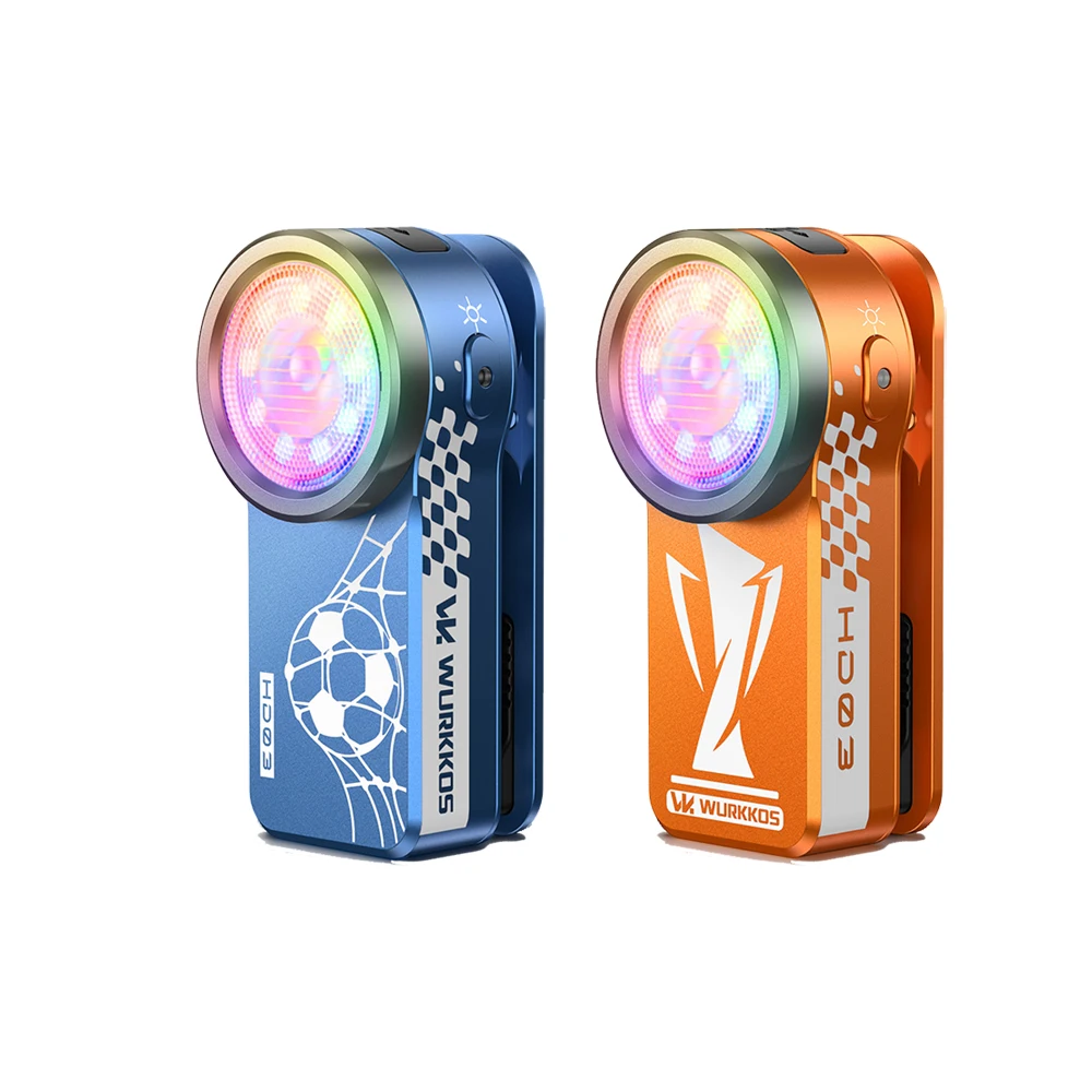 Wurkkos HD03 Mini-Magnetclip-Leuchte, 680 Lumen, wiederaufladbare USB-Taschen-RGB-Taschenlampe – Jubiläumsausgabe