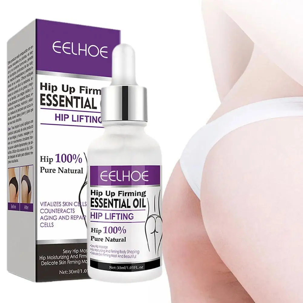 Olio per la crescita rapida dei glutei ingrandimento dei glutei dell'anca oli essenziali crema miglioramento efficace sollevamento del culo rassodante sollevamento dell'anca 30ml