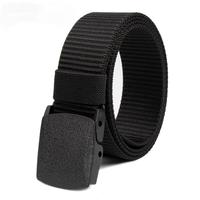 Military Automatic Buckle Nylon Belt Outdoor Hunting Multifunctional Tactical Canvas Belt High Quality Men Belt