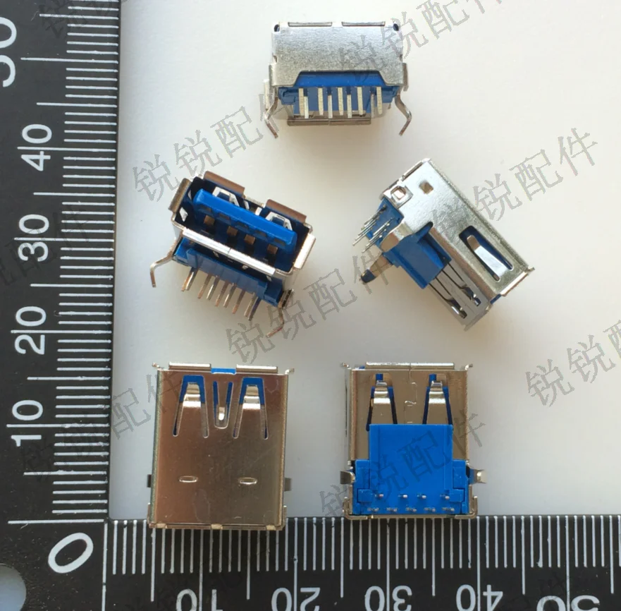 For  3.0USB Female Socket Type A 3.090 female Laptop 3.0 female roll port 9P connector