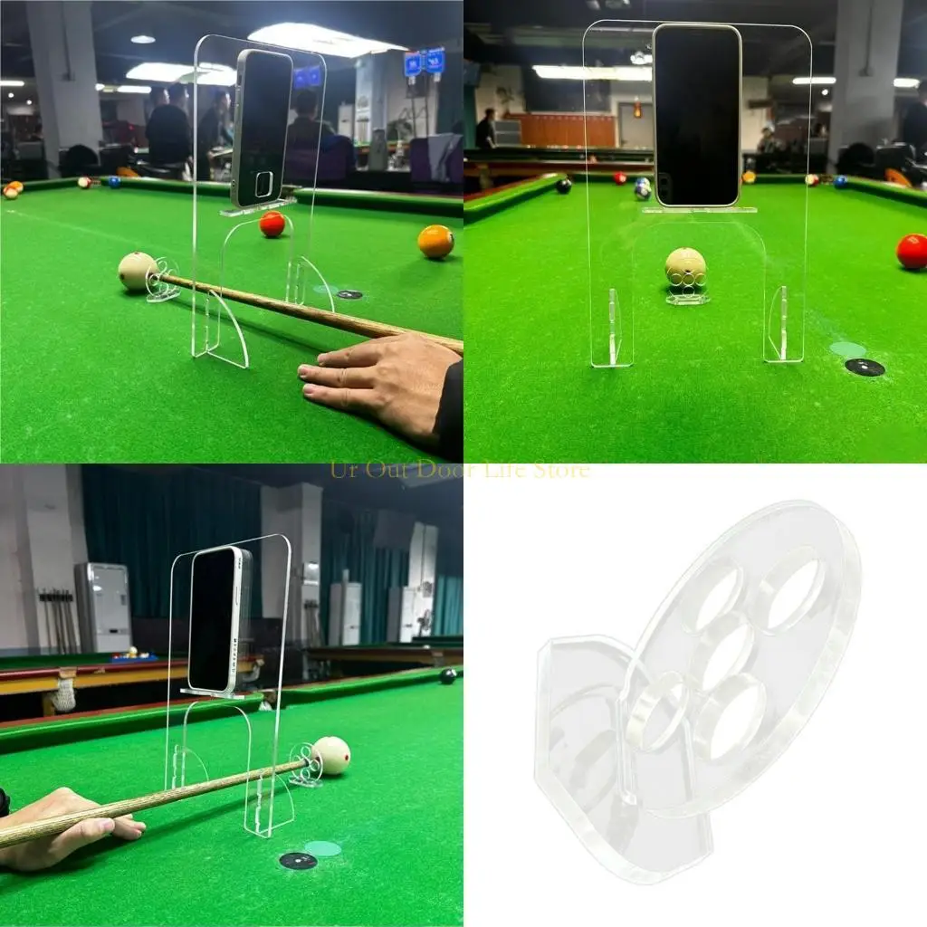 

77UF Тренажер для бильярдной удочки Правильные действия Помощник по четкому прицеливанию Тренажер для ударов по бильярду