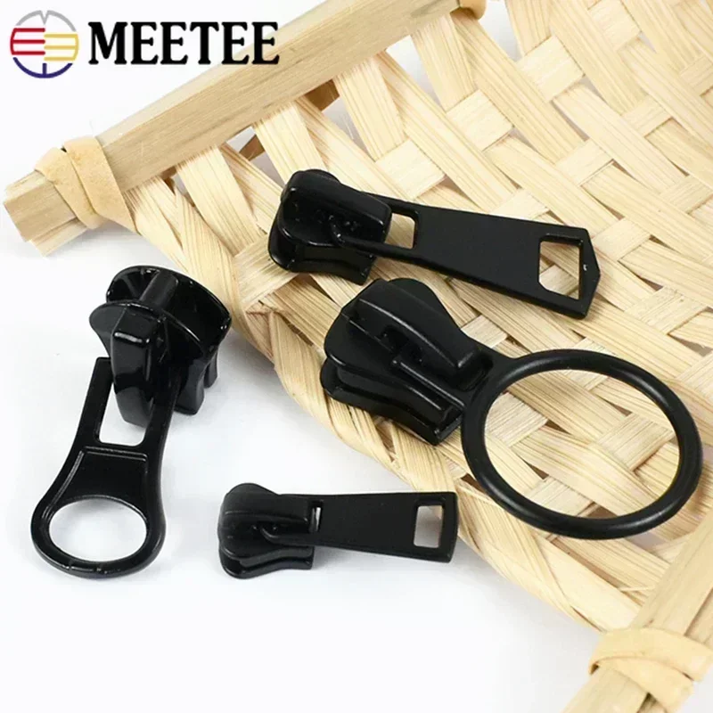 5/10 قطع 3 # 5 # 8 # 10 # 15 # سحاب المتزلجون لسحابات الراتنج الشريط القابلة للاستبدال السوستة رئيس مجتذب معاطف السترة البريدي إصلاح الخياطة الحرفية #4