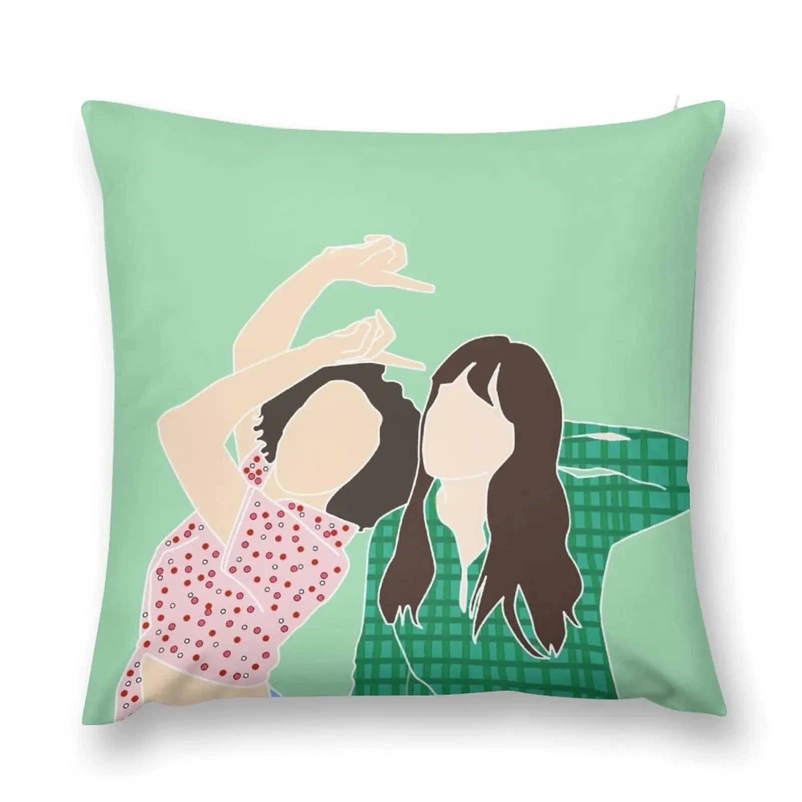 

YOU AND ME GIRL Throw Pillow Christmas Covers For Cushions luxury home accessories Luxury Sofa Cushions pillow