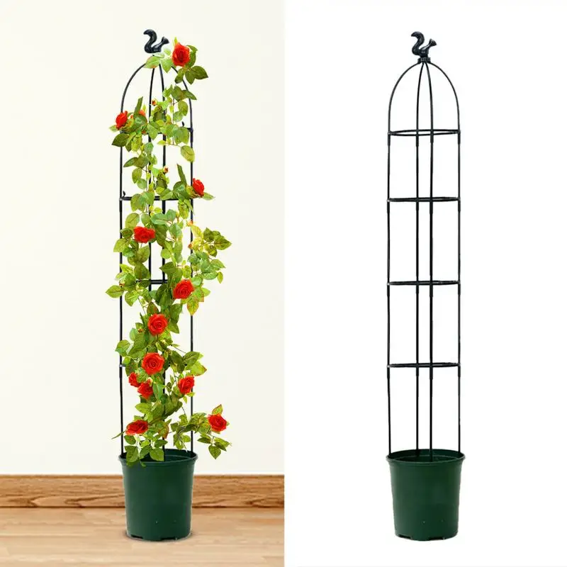 Garden Trellis For Climbing Plants Climbing Plant Rose Tower Rustproof Trellis For Climbing Plants Outdoor Height 37in / 47in /