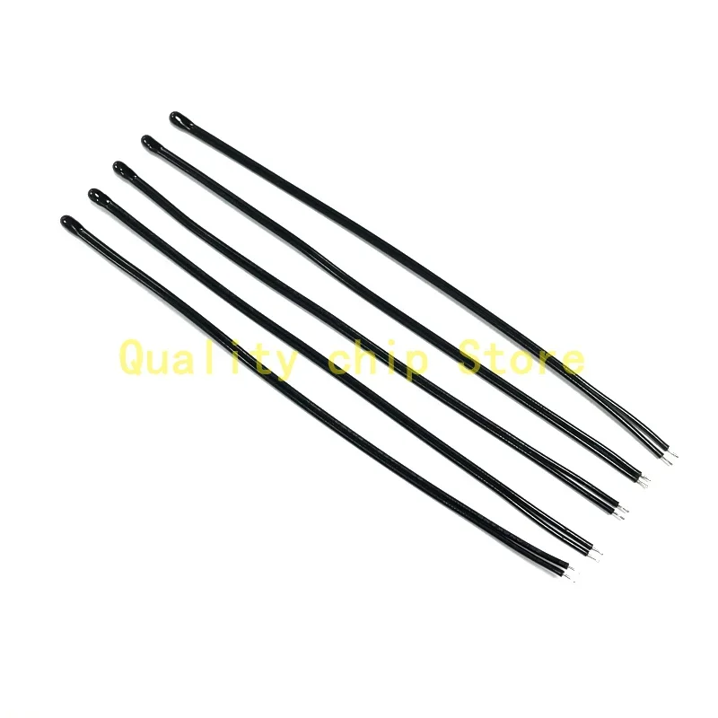 20PCS MF52 MF52D MF52A 10K 100K B 3435 3950 50MM 60MM 80MM 100MM NTC Thermistor Thermal Resistor Resistance