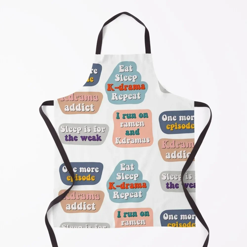 Kdrama Sticker Pack Apron Kitchen Tools Kitchen And Household Goods Apron