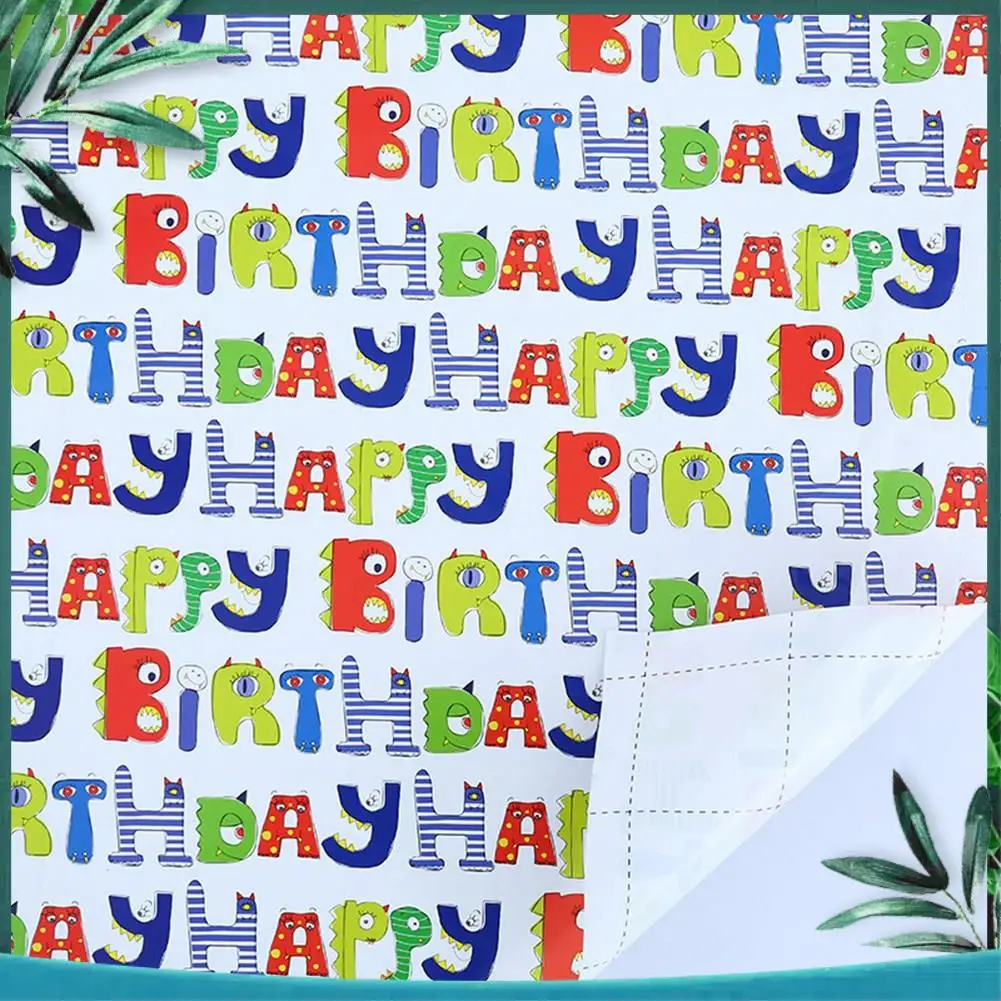 (NEW) Wrapping Paper Sheets Set Of 6 ,For Birthday Party Wrapping Paper Gift Wrap Papers,Present Gift Wrapping Paper