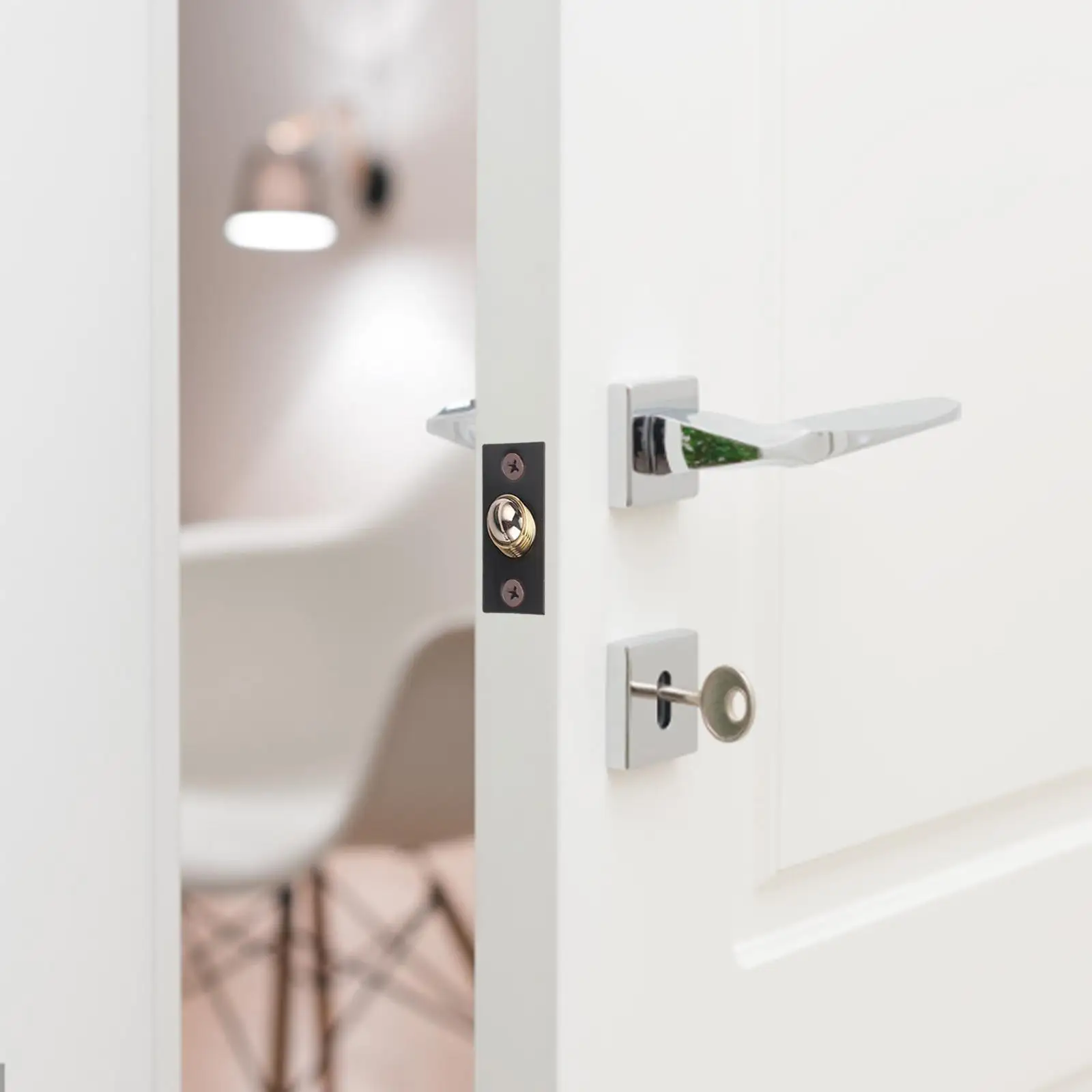 قابل للتعديل الكرة الباب المصيد الخرز قفل الأسطوانة الكرة الصيد الربيع المزالج لخزانة دولاب داخلي أبواب غرفة الحمام