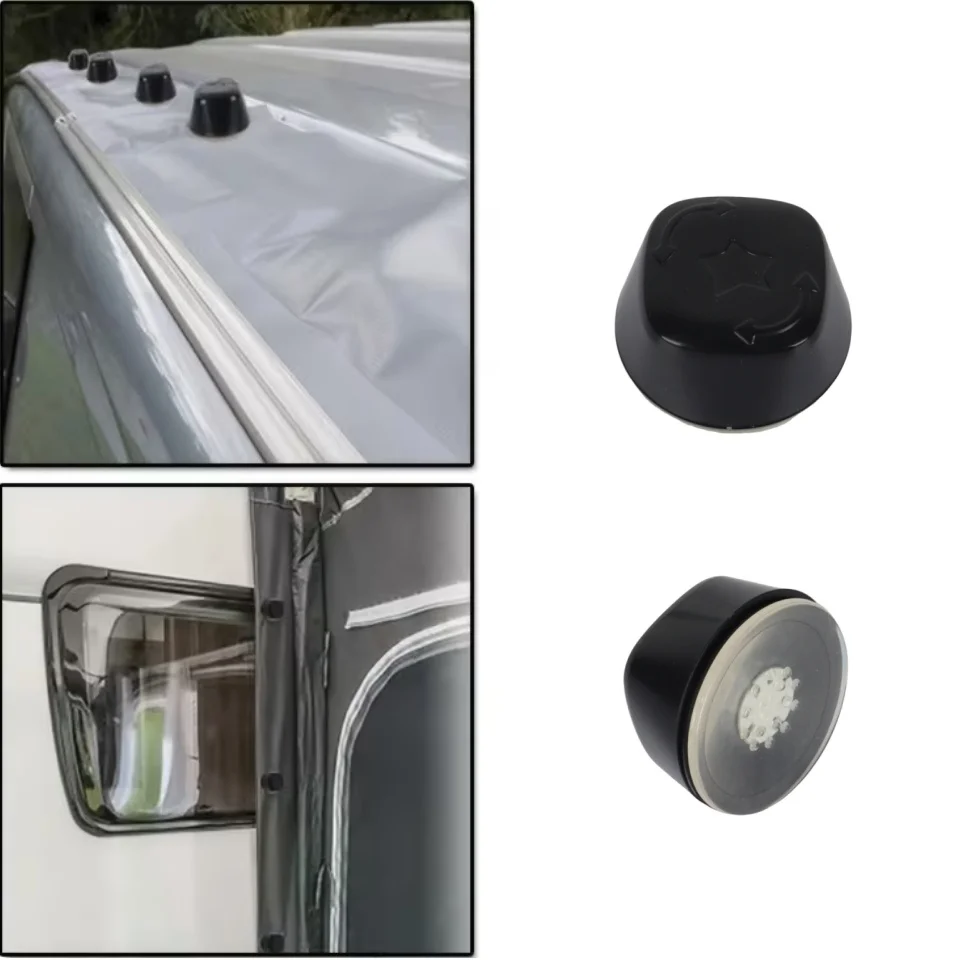 RV Awning Roof Bubble Fixing Caps Anti Bubble Suction Cup Covers Caravan Motorhome Camper For Dometic Kampa Limpet Fix Kit