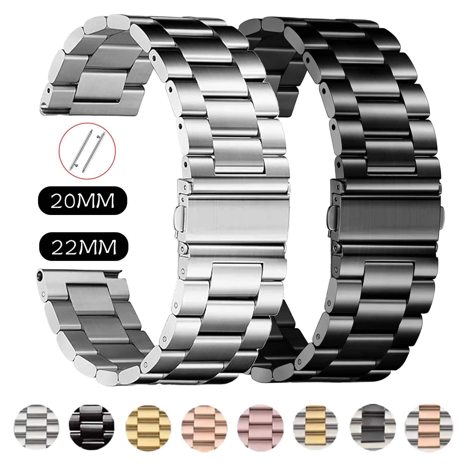 20Mm 22Mm Stainless… - image