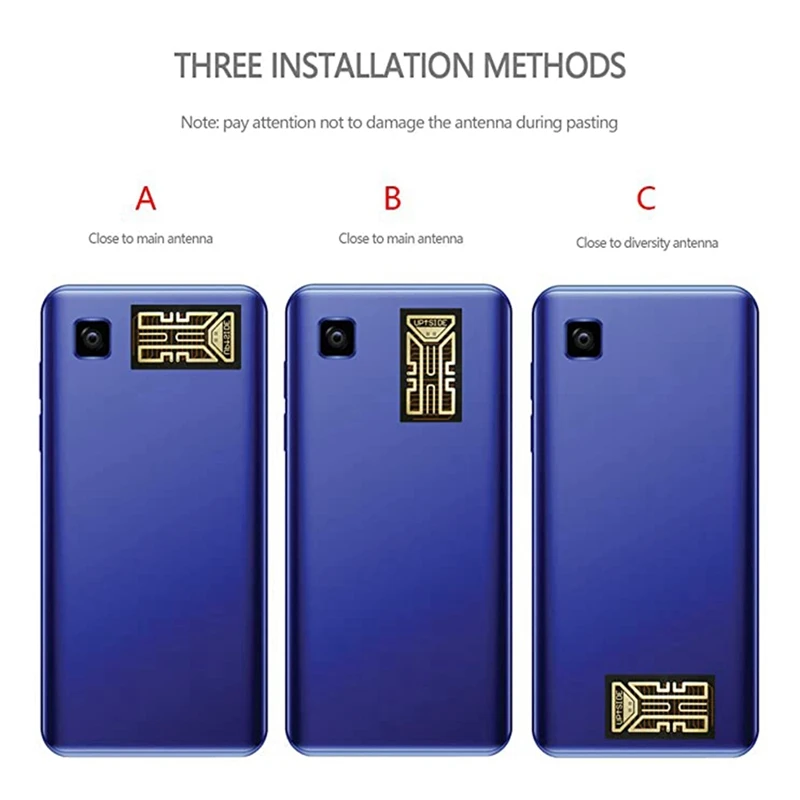 1PCS Cell Phone Signal Booster Stickers Signal Enhancement Stickers Signal Amplifier Stickers